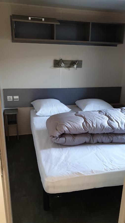 Mobil home 6-8 places Parcelle 5 climatisé Biville-sur-Mer Esterno foto
