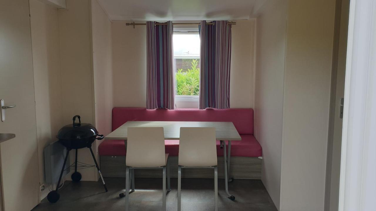 Mobil home 6-8 places Parcelle 5 climatisé Biville-sur-Mer Esterno foto